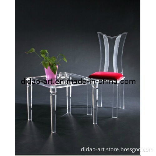 Acrylic End Table (CJ002)